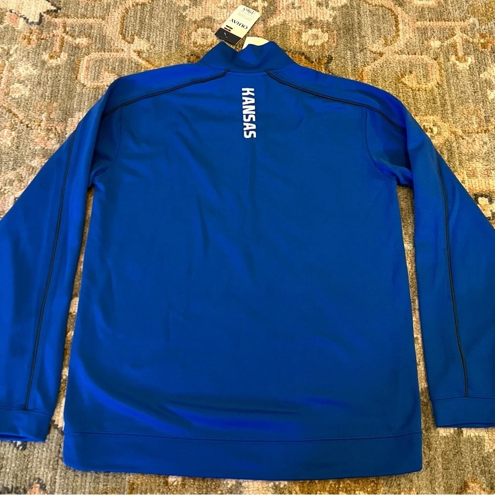 Kansas Jayhawks OURAY Pullover Men’s Size Medium Color Blue NWT‎